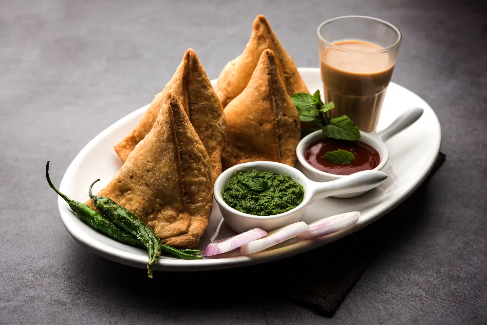 Samosa Vorspeise – Saffron House indisches Restaurant Iserlohn